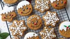 Gingerbread Cookies with Royal Icing