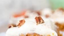Ginger Carrot Cake with Cream Cheese Frosting