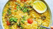 Ginger Lemon Lentil Porridge