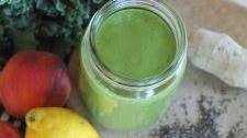 Ginger Peach & Kale Power Smoothie