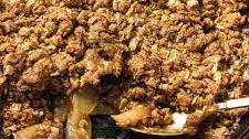 Gluten Free Bourbon Apple Crisp