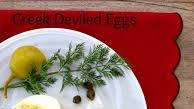 Greek Deviled Eggs with Feta