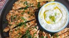 Greek Grilled Chicken with Tzatziki Sauce