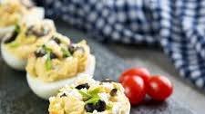 Greek Inspired Deviled Eggs