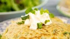 Greek Savory Pancakes with Onions & Herbs: Kremydotiganites