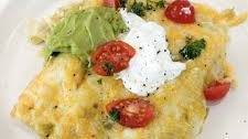 Green Chile Chicken Enchiladas