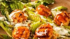 Grilled Buffalo Scallop Salad