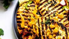Grilled Chicken with Peanut Sauce