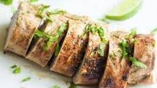 Grilled Cilantro Lime Pork Tenderloin