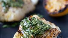 Grilled Cod with Chimichurri