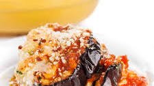 Grilled Eggplant Parmesan