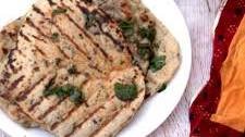 Grilled Fresh Mint Naan – The Accidental Vegan Naan