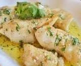 Grilled Halibut with Cilantro Garlic Butter