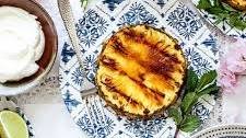 Grilled Pineapple with Coconut Whipped Cream