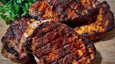 Grilled Pork Chops with Smoked Paprika Rub