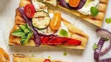 Grilled Ratatouille Flatbread Pizza Recipe