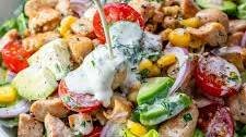 Healthy Ranch Chicken Salad