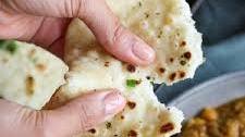 Herb & Garlic Homemade Vegan Naan