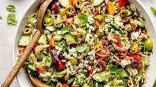 Herby Olive Italian Orzo Salad
