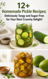 12+ Homemade Pickle Recipes: Deliciously Tangy and Sugar-Free for Your Next Crunchy Delight! homemade-pickle-ccccc-68489