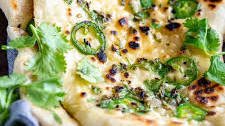 Homemade Bullet Naan