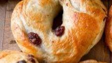 Homemade Cinnamon Raisin Bagels