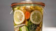 Homemade Fire Cider Tonic with Turmeric and Ginger