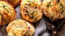 Homemade Honey Butter Cheddar Biscuits