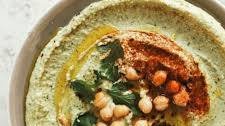 Homemade Hummus with Herbs