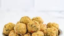 Homemade meatballs for dogs
