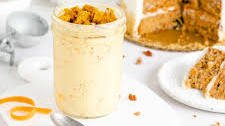 Homemade No-Churn Carrot Cake Ice Cream