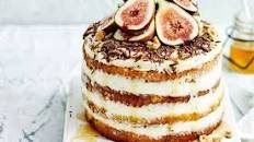 Honey & fig tiramisu cake