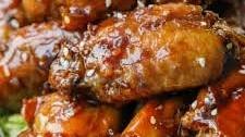 Honey Garlic Chicken Wings Recipe (Oven Baked)