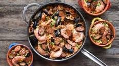 Hot Italian Sausage Paella