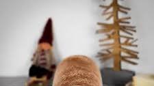 Iced Yule Log in the Style of a Cinnamon Roll