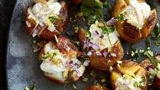 Indian-ish Baked Potatoes