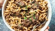 Instant Pot Beef Stroganoff Recipe