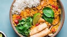 Instant Pot Butternut Squash Lentil Curry
