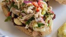 Italian Chicken Salad Sandwiches