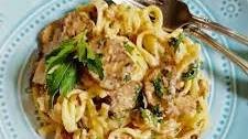 Italian Sausage Alfredo