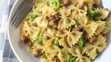 Italian Sausage Pasta with Broccoli