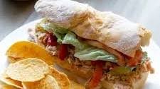 Italian Style Tuna Sandwich Recipe