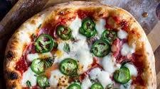 Jalapeño and Coppa Spicy Pizza Recipe with Hot Honey