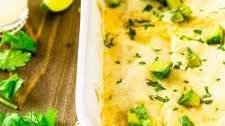 Jerk Chicken Enchiladas With Habanero-Sour Cream Sauce