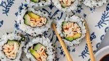 Kani Sushi (Spicy Crab Roll) - Easy Steps