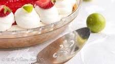 Key Lime Strawberry Pie