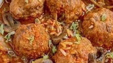 Kimchi and Pork Meatball Stew