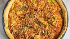 Kimchi & Cheddar Quiche