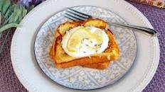 Lavender Lemon French Toast