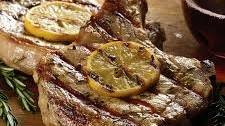 Lemon-Rosemary Grilled Pork Chops